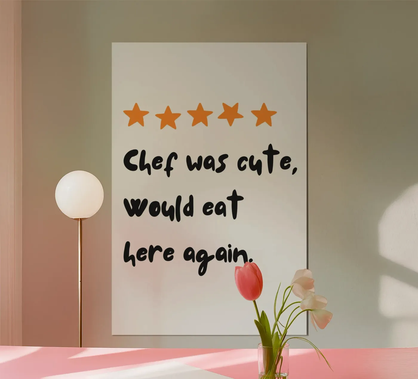 Cute Chef Poster von thewalllab