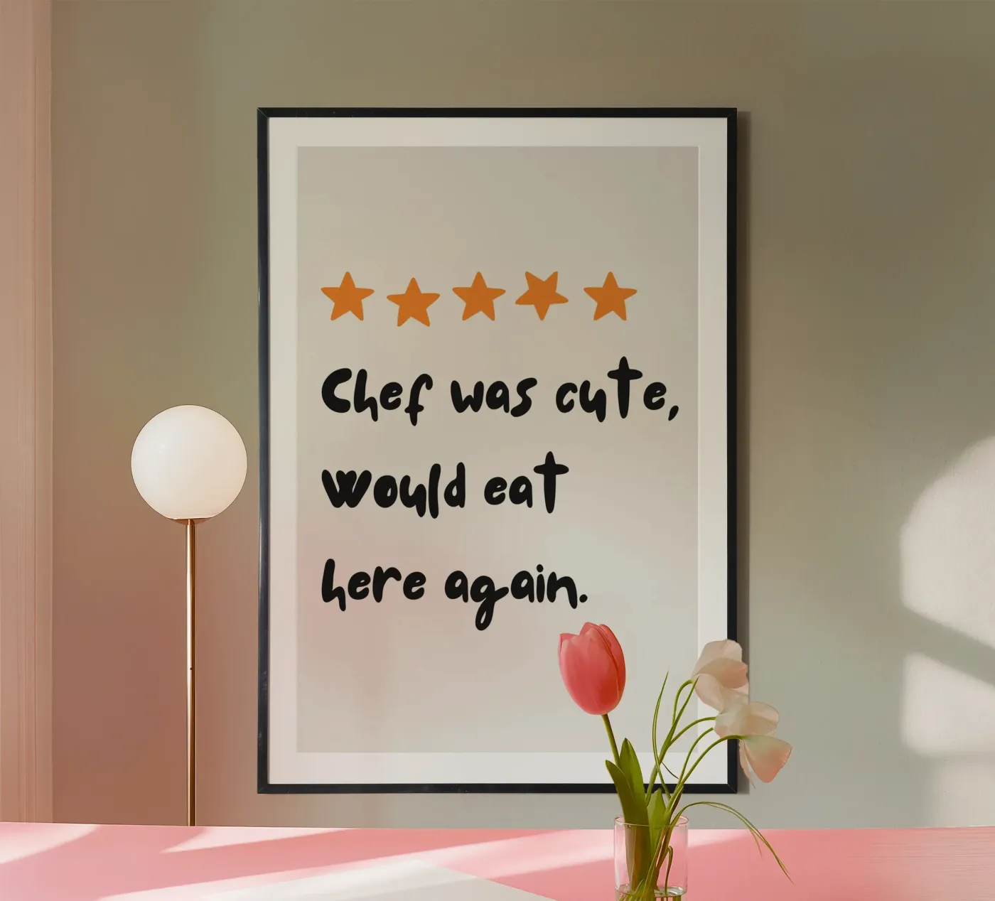 Cute Chef poster da thewalllab