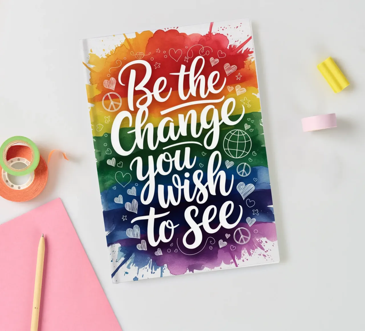 Be the Change You Wish to See notebook by logic
