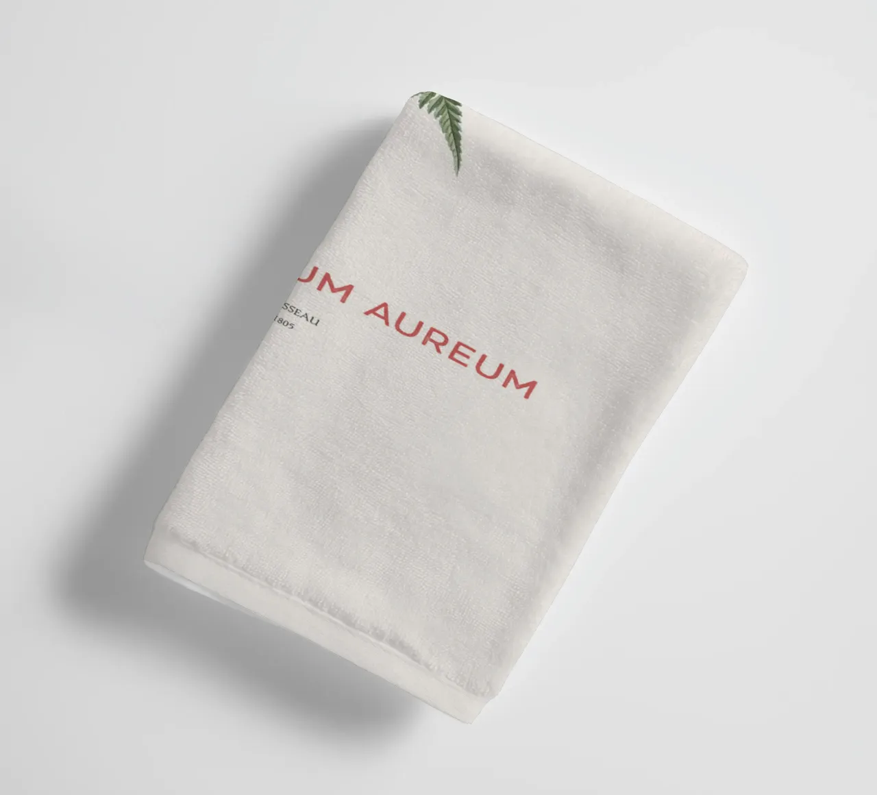 Cerfeuil doré ou Chaerophyllum aureum serviette de bain de Vintagrafica