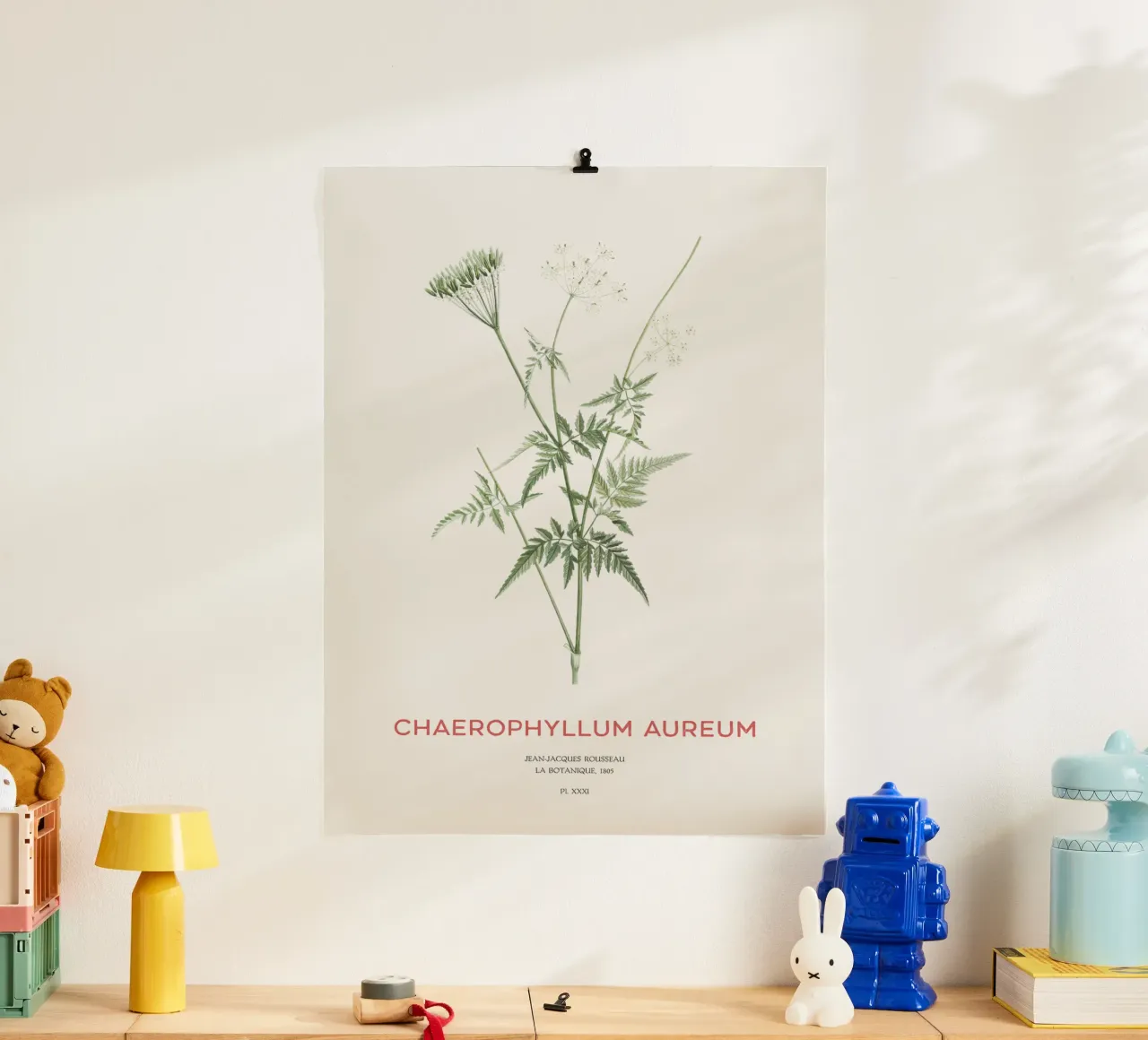Goldkerbel oder Chaerophyllum aureum Hahnemühle von Vintagrafica
