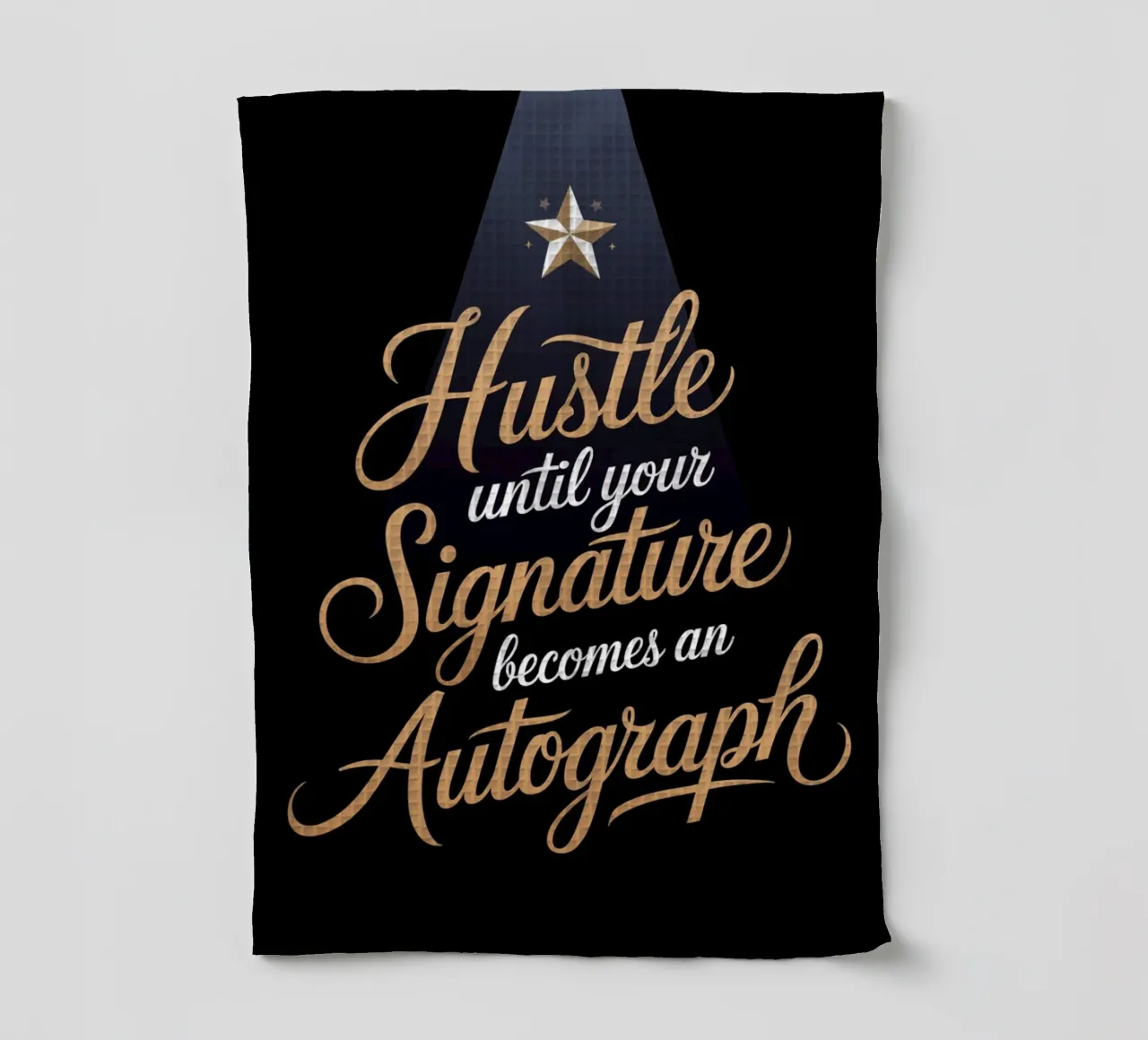Faites des pieds et des mains pour que votre signature devienne un autographe torchon de logic