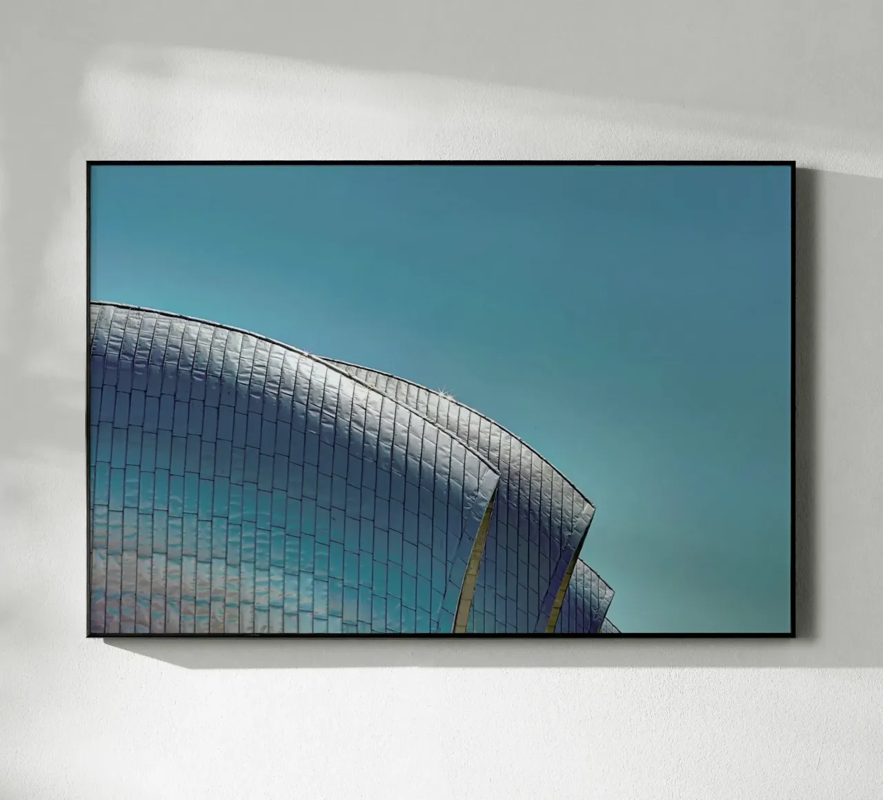 Thames Barrier plexiglass da Michael Belhadi