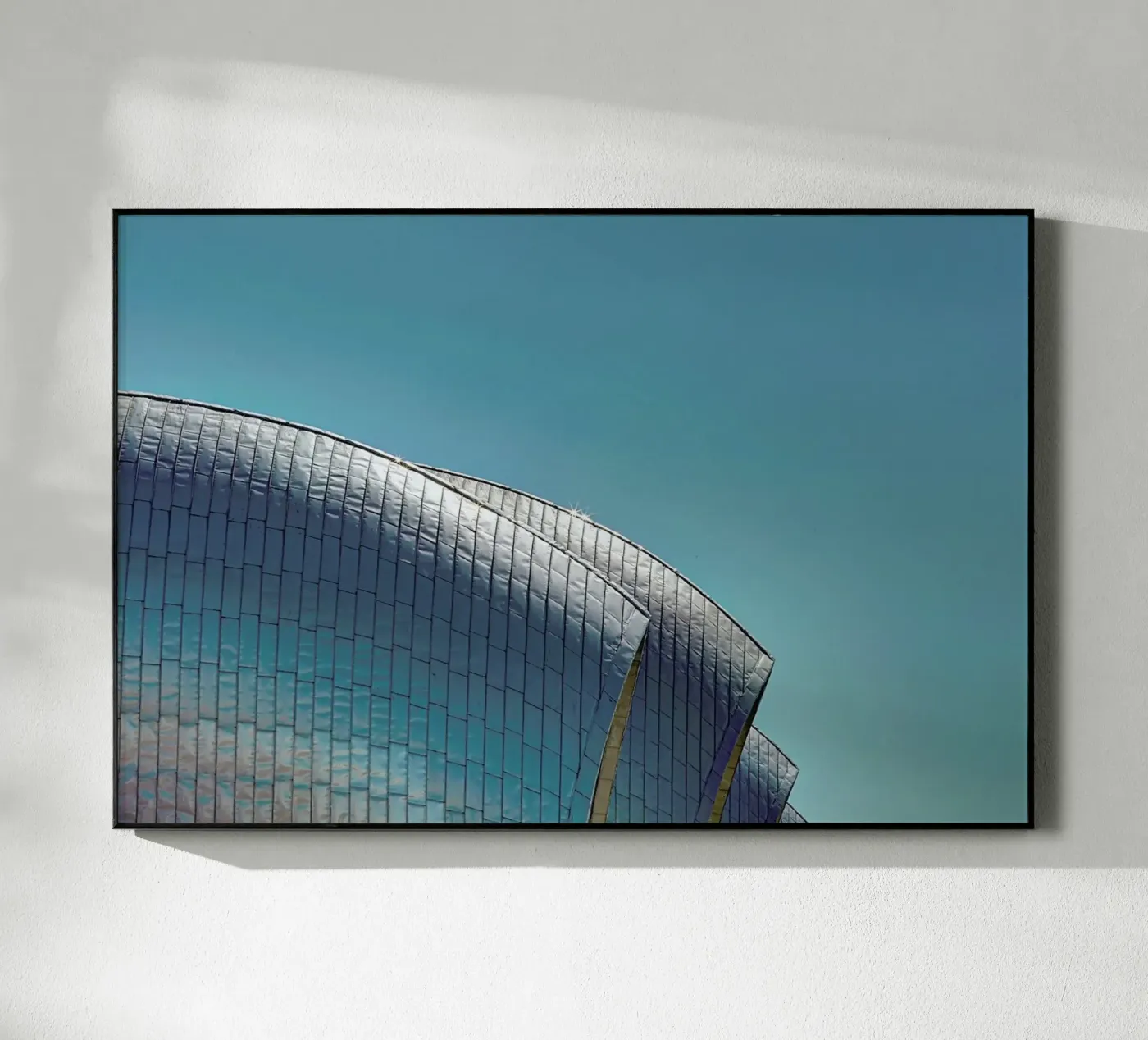 Thames Barrier acryl van Michael Belhadi