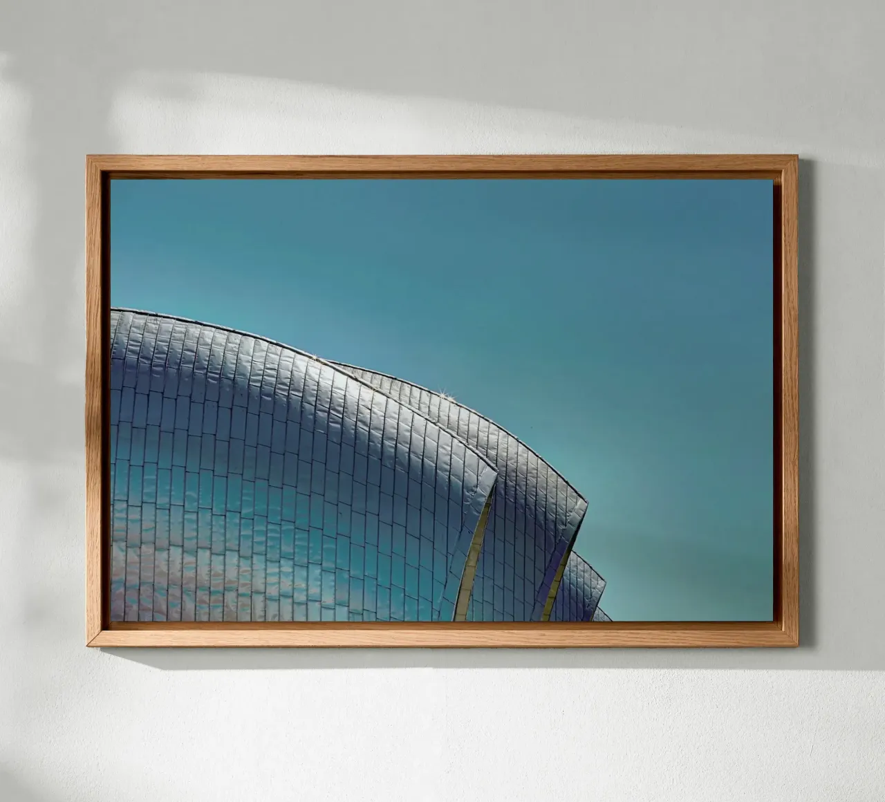 Thames Barrier alluminio dibond da Michael Belhadi