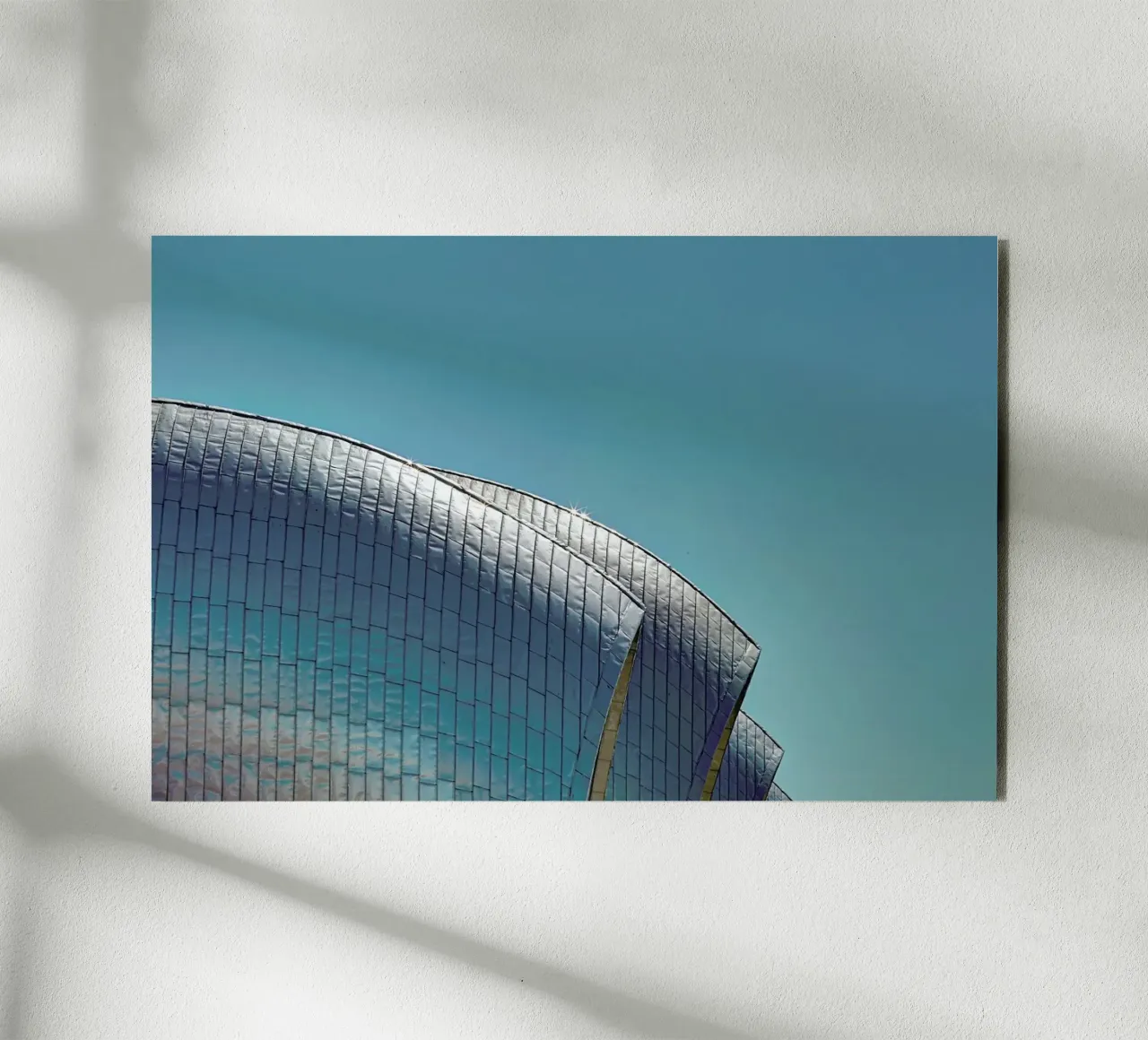 Thames Barrier alluminio dibond da Michael Belhadi