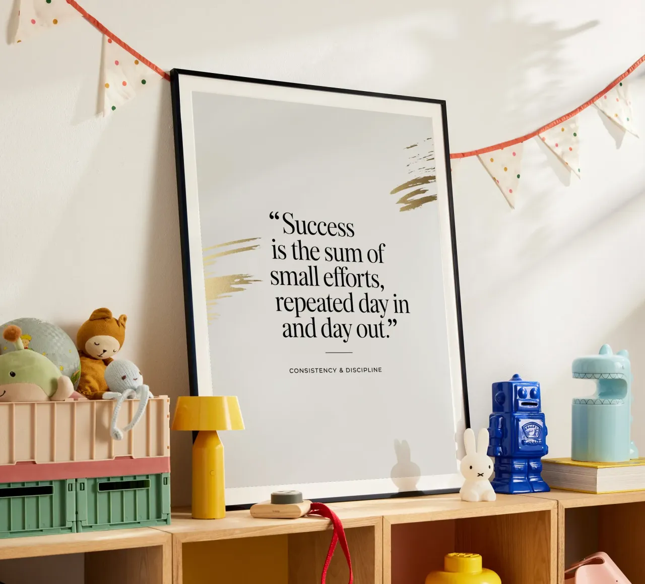 Success is the sum of small efforts, repeated day in and day hahnemühle by logic