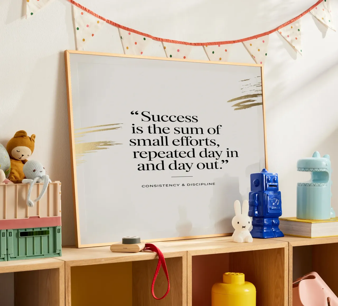 Success is the sum of small efforts, repeated day in and day hahnemühle by logic