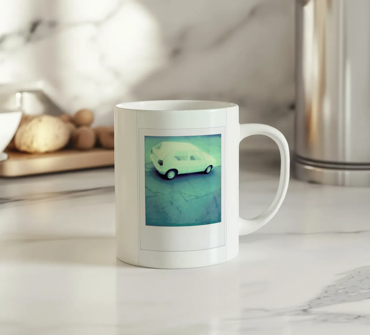 White Dream 02 tazza in ceramica da Lou Garoup