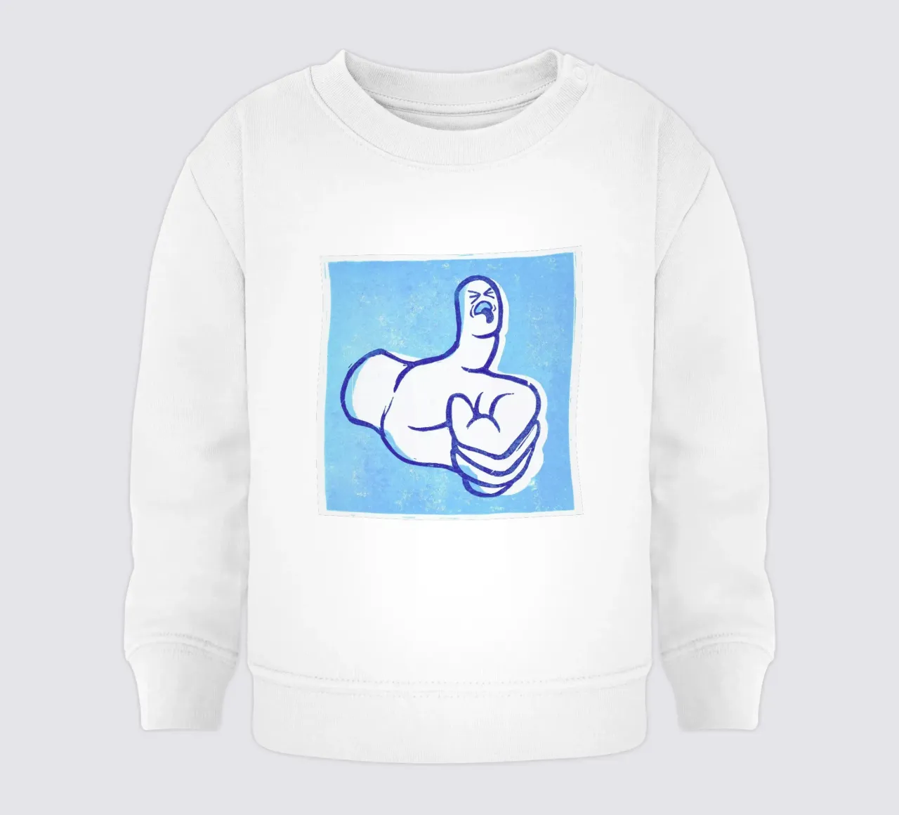 Thumbs Up! felpa neonato da Anna Fietta