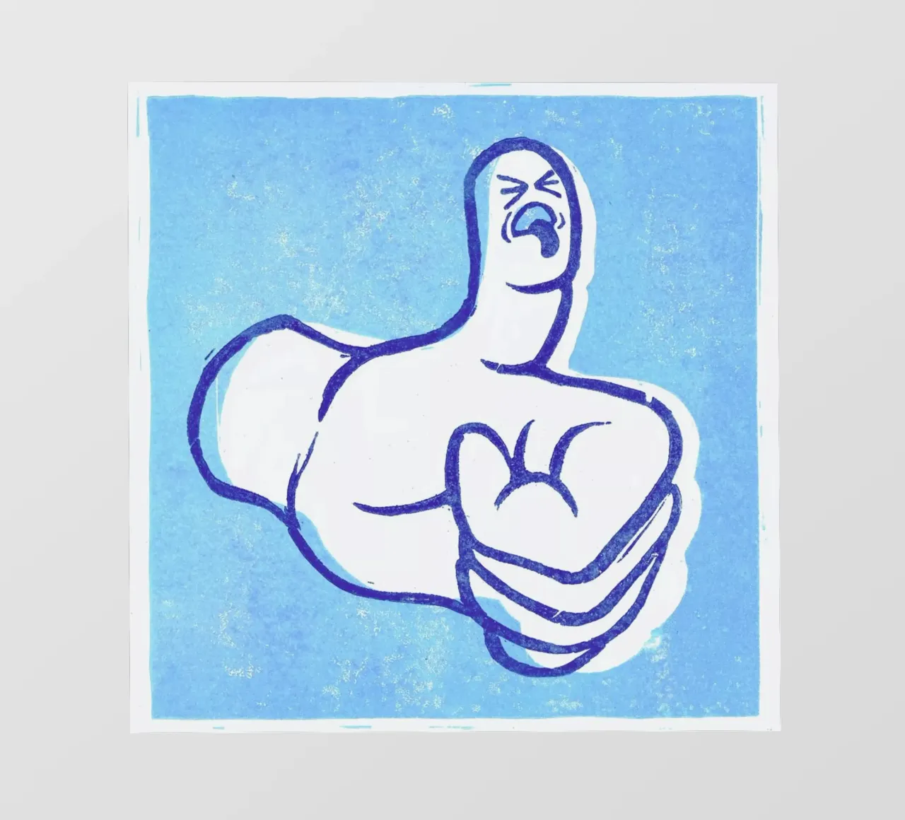 Thumbs Up! telo in pvc da Anna Fietta