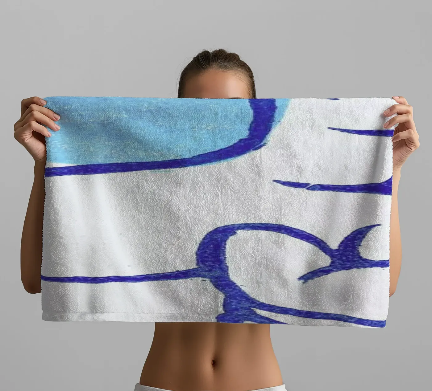 Thumbs Up! towel by Anna Fietta