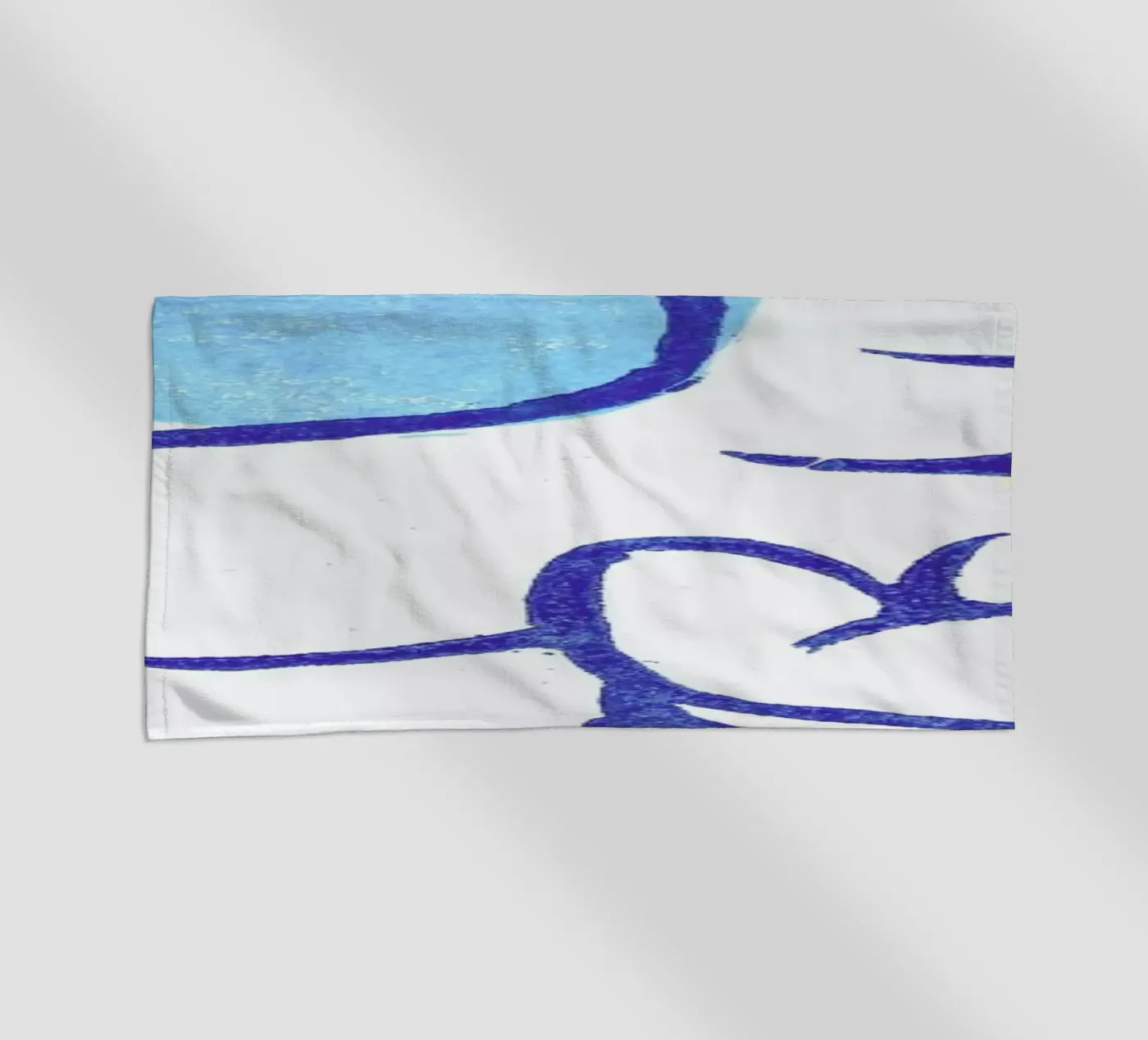 Thumbs Up! beach towel by Anna Fietta