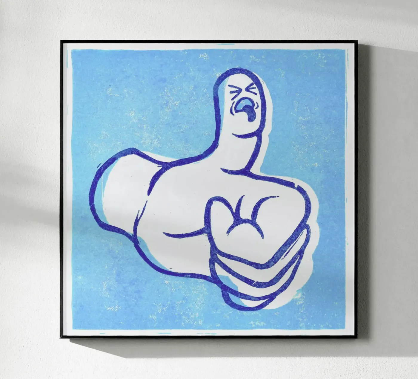 Thumbs Up! Acryl-Glas von Anna Fietta