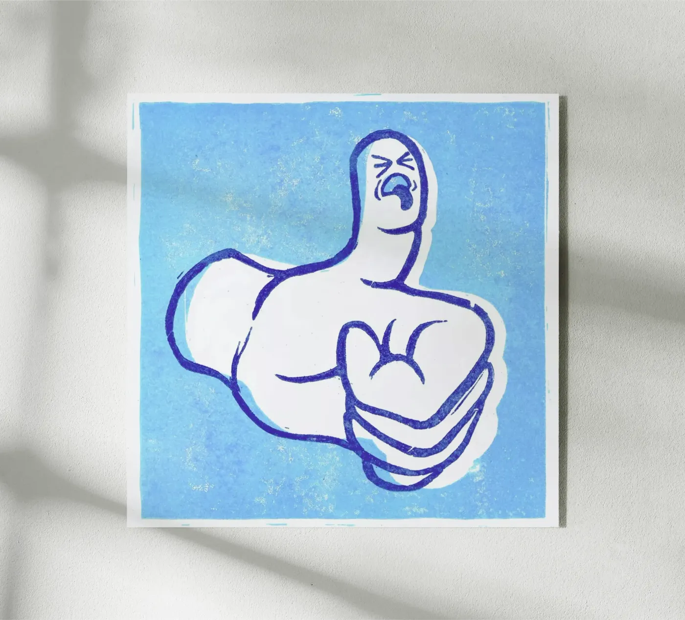 Thumbs Up! Acryl-Glas von Anna Fietta