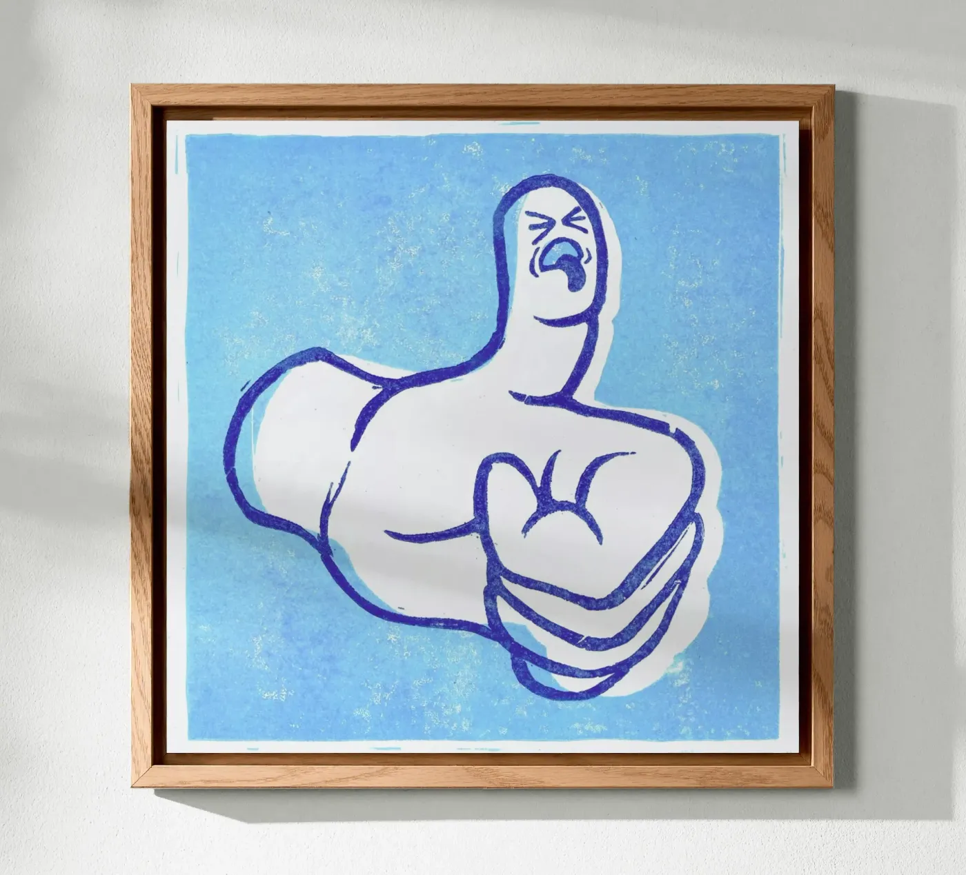 Thumbs Up! forex plate by Anna Fietta