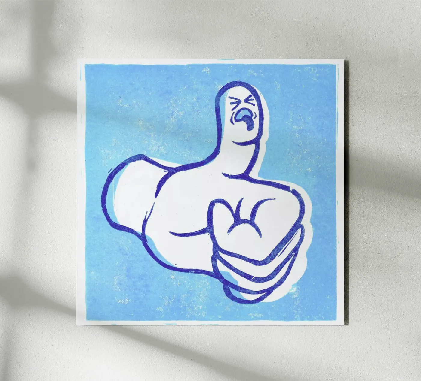 Thumbs Up! forex plate by Anna Fietta
