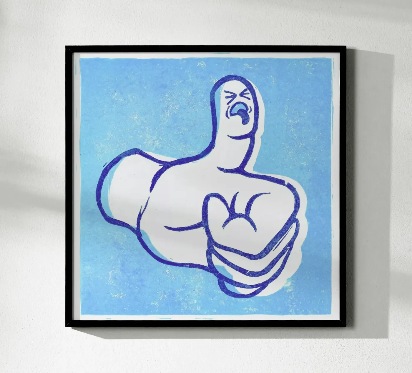Thumbs Up! poster by Anna Fietta