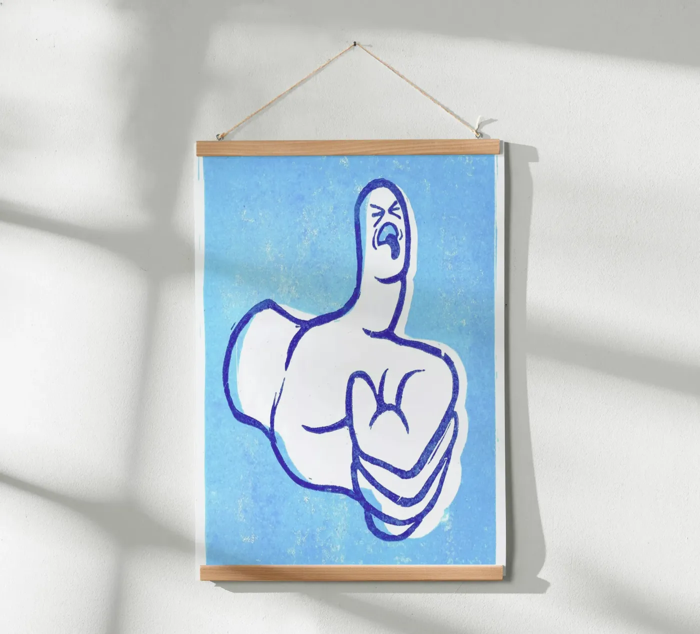 Thumbs Up! poster by Anna Fietta
