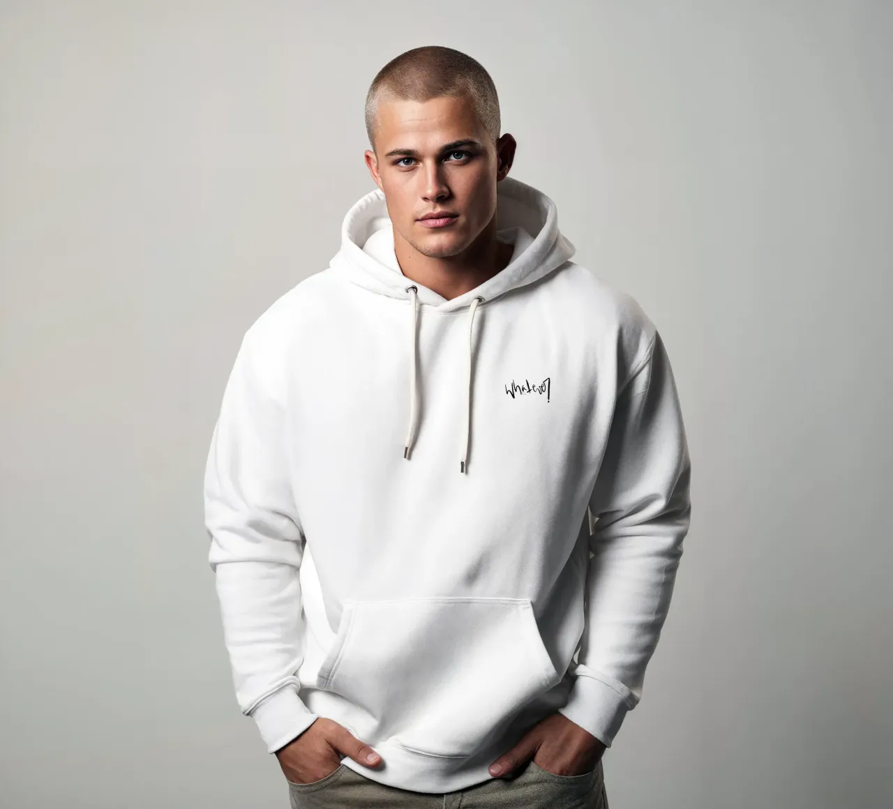 Whatever! sudadera con capucha de LIMITED EDITION LETTERS