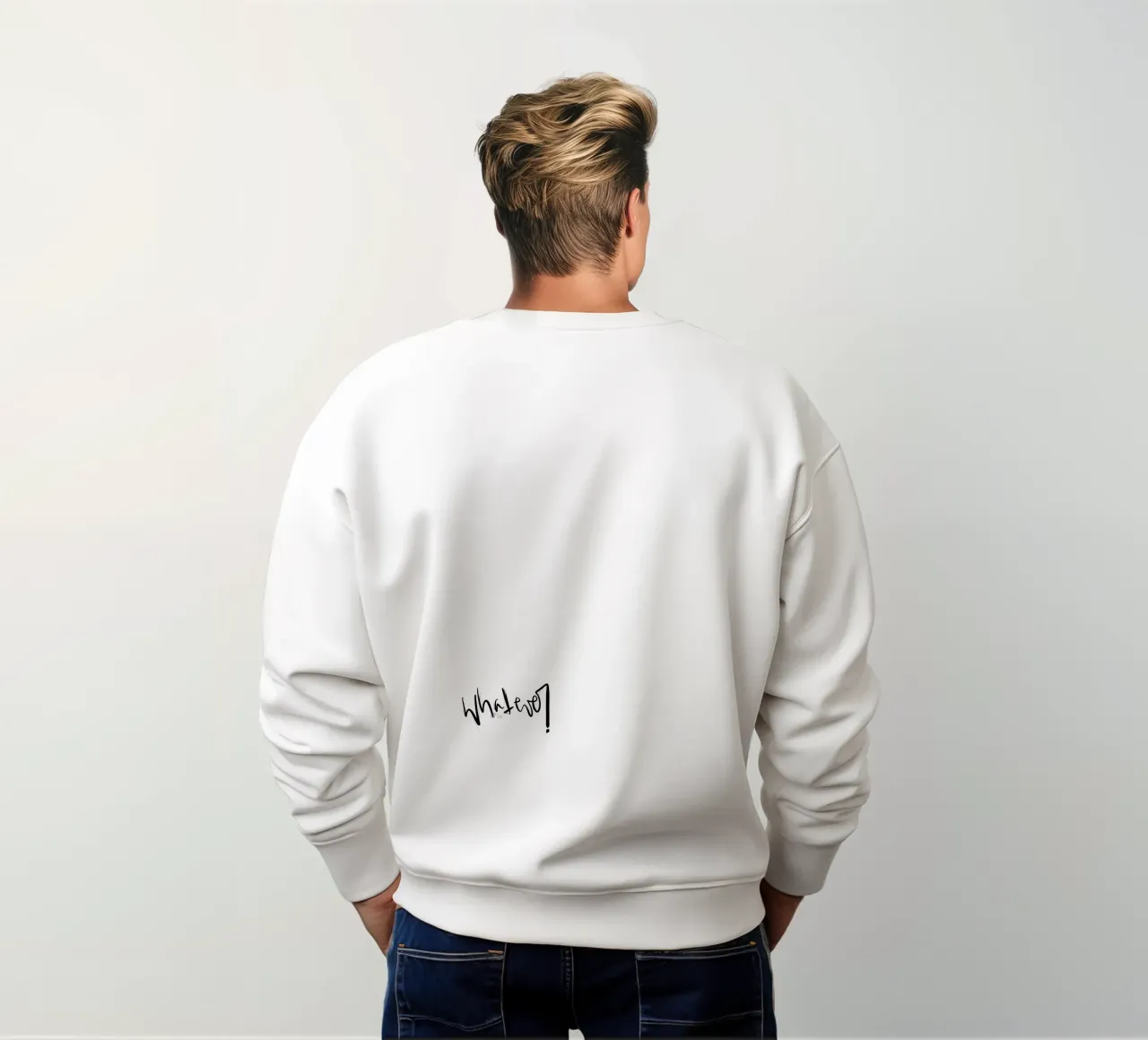 Whatever! Sweatshirt von LIMITED EDITION LETTERS