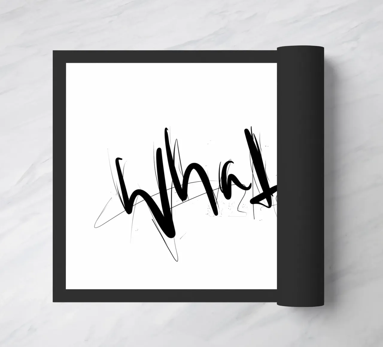 Whatever! felpudo de LIMITED EDITION LETTERS