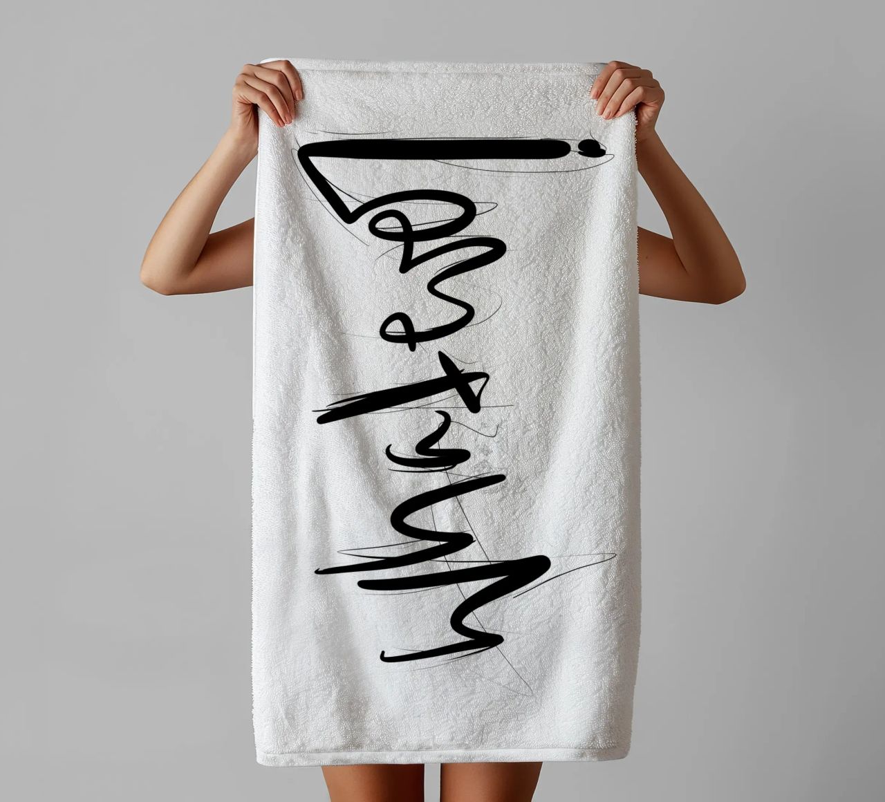 Whatever! asciugamano da bagno da LIMITED EDITION LETTERS