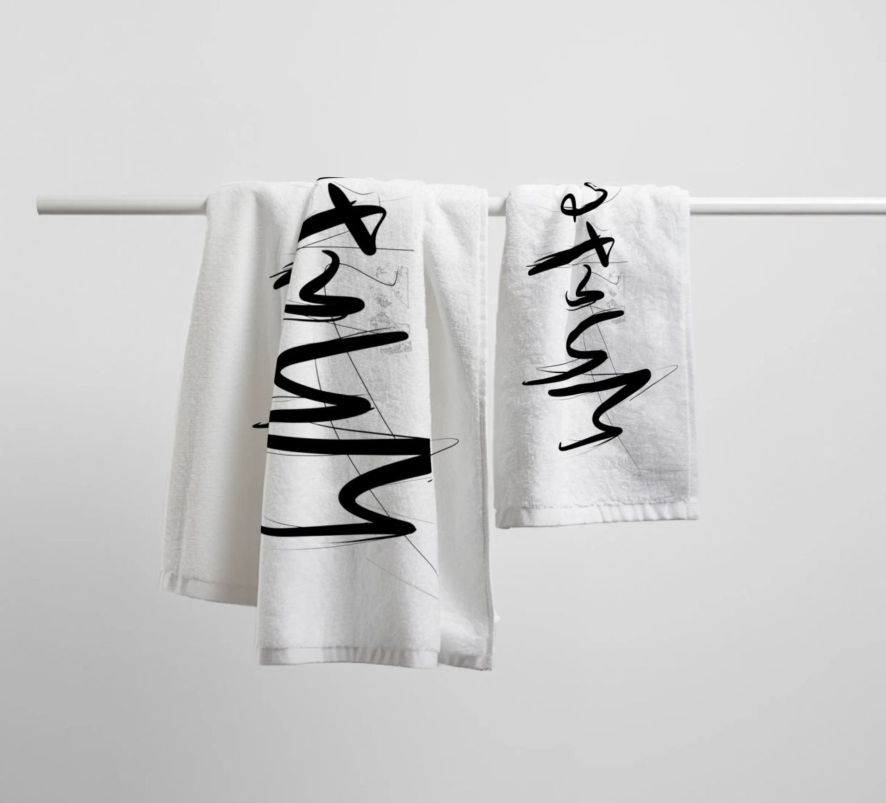 Whatever! asciugamano da bagno da LIMITED EDITION LETTERS