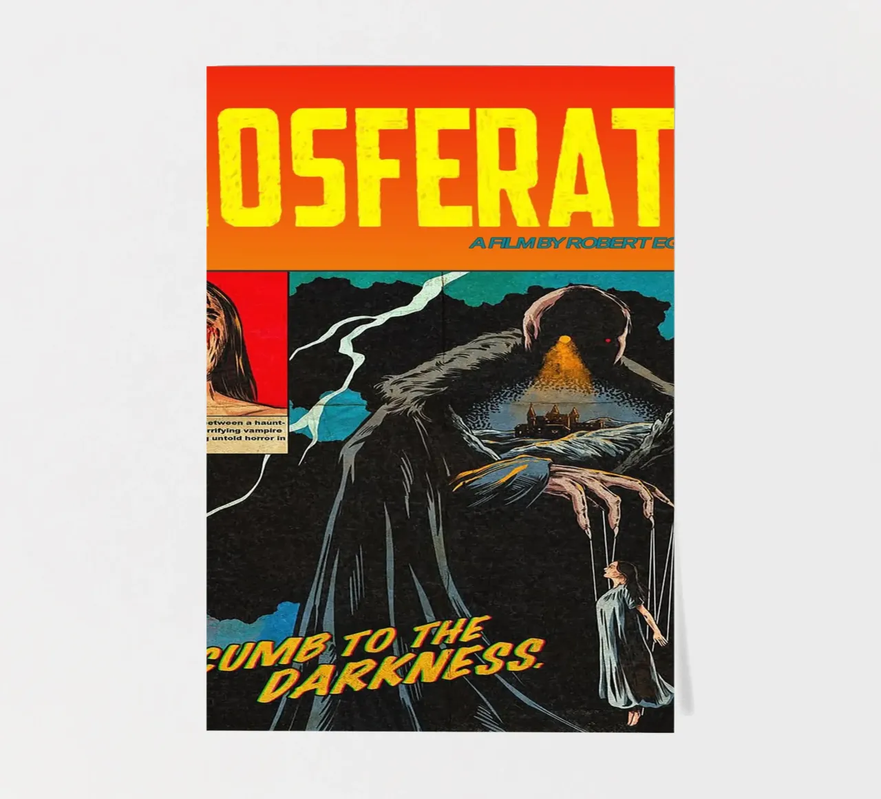 Nosferatu (2024) Movie sticker sheet by Attaboy Dsgn