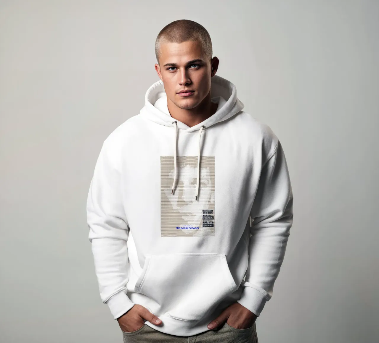 The Social Network Movie felpa con cappuccio da Attaboy Dsgn