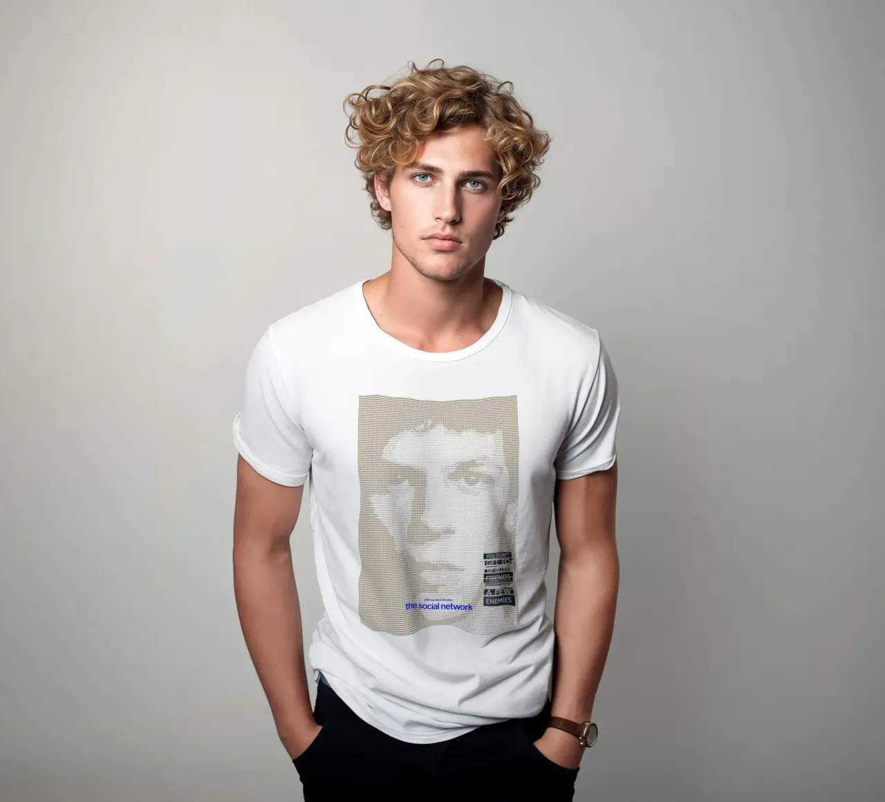 The Social Network Movie t-shirt da Attaboy Dsgn