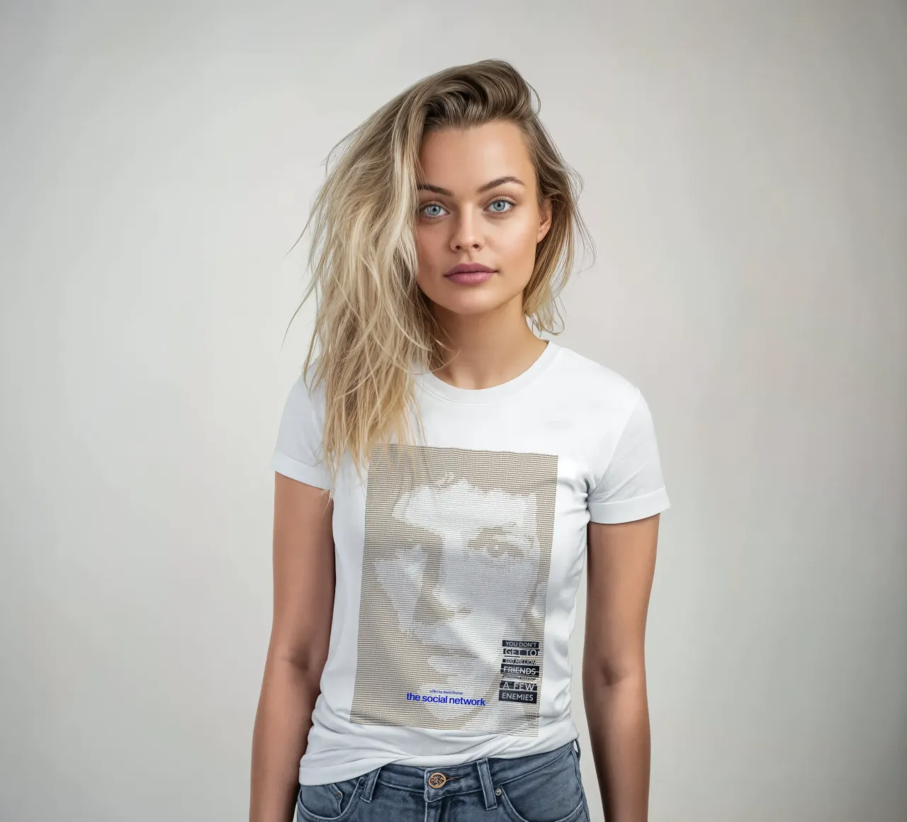 The Social Network Movie t-shirt da donna da Attaboy Dsgn