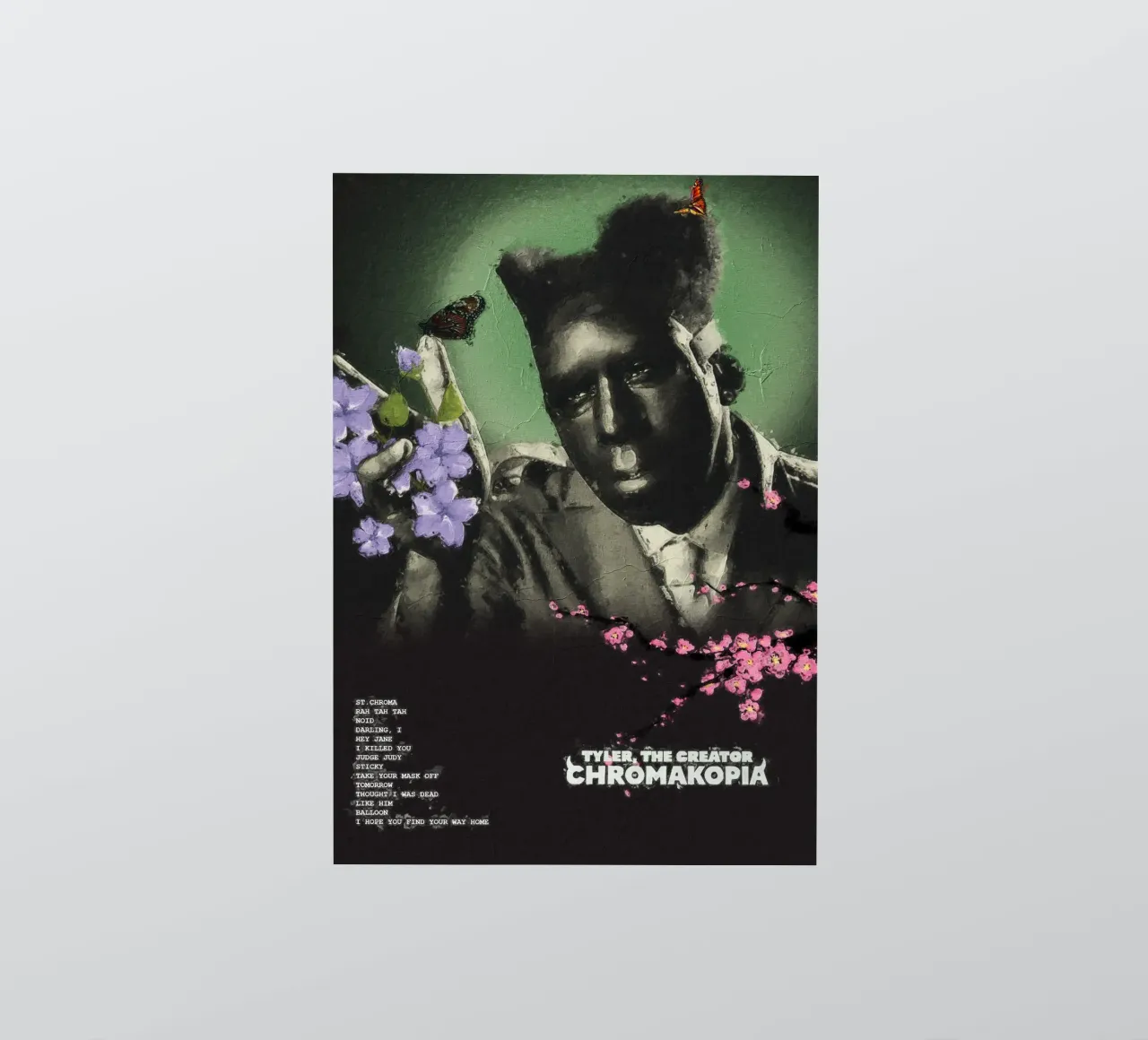 Chromakopia Tyler The Creator adesivo da Attaboy Dsgn