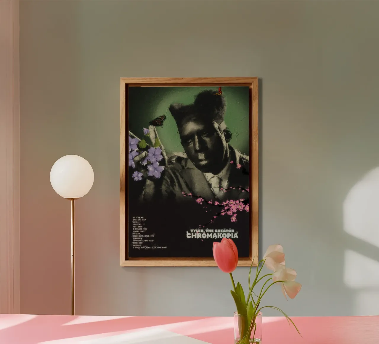 Chromakopia Tyler The Creator alluminio dibond da Attaboy Dsgn
