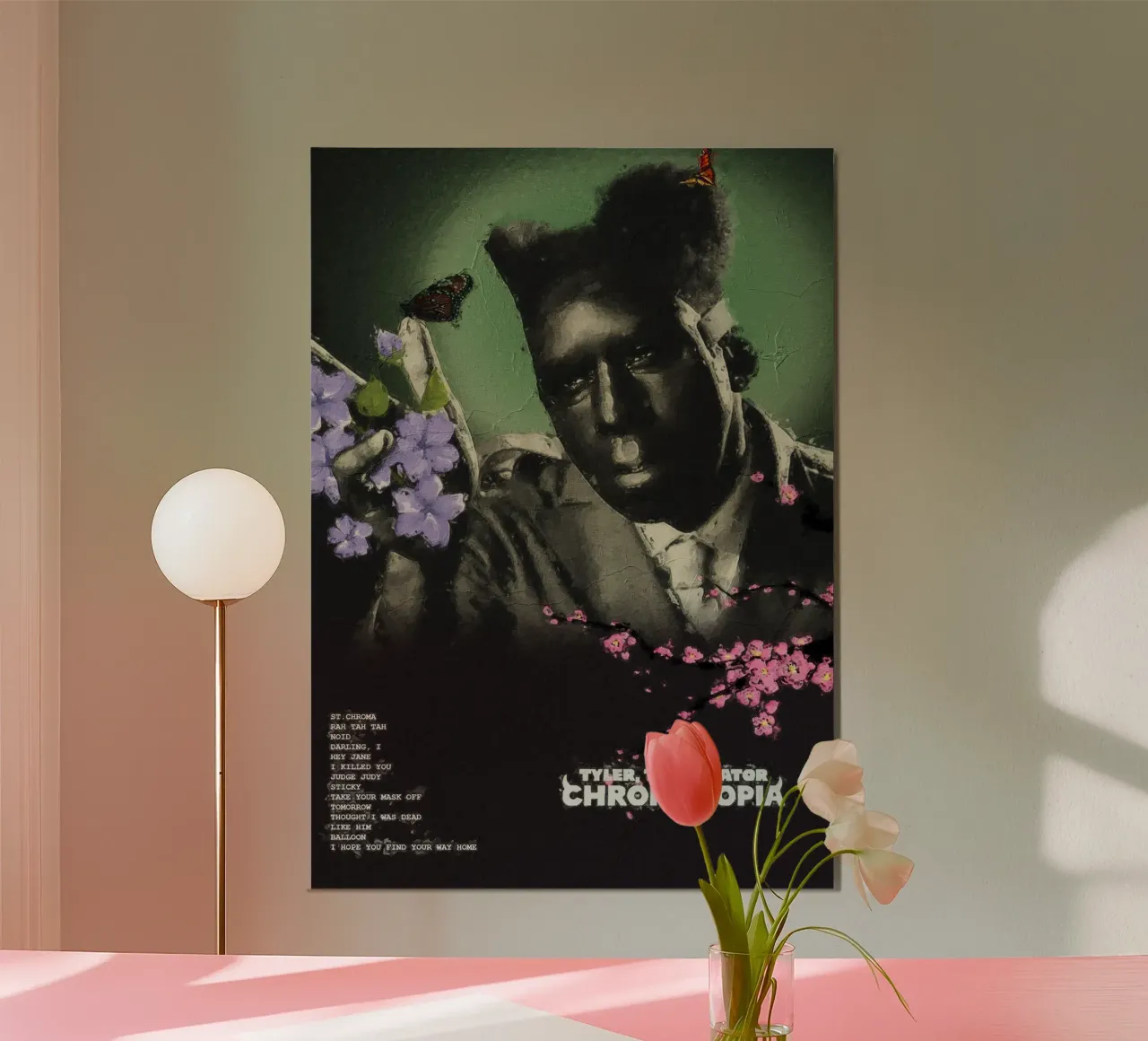 Chromakopia Tyler The Creator alluminio dibond da Attaboy Dsgn
