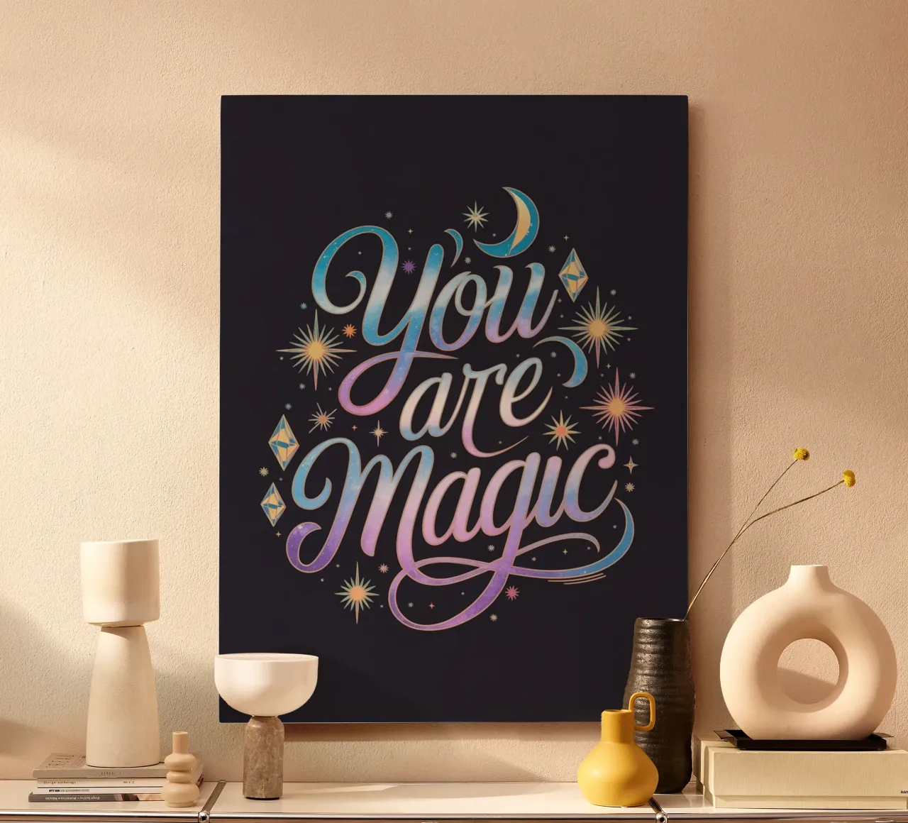 You Are Magic alu-dibond by logic