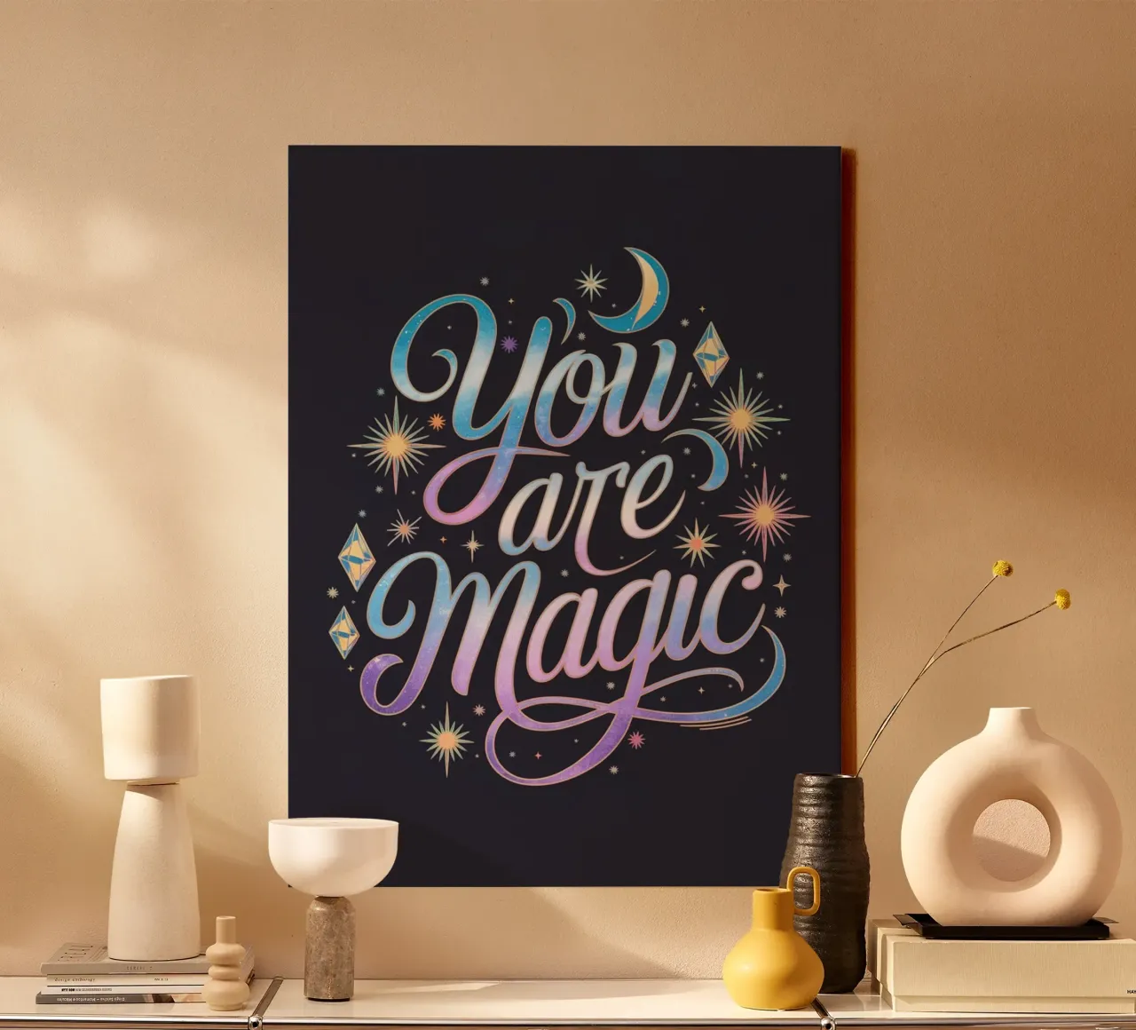 You Are Magic canvas by logic