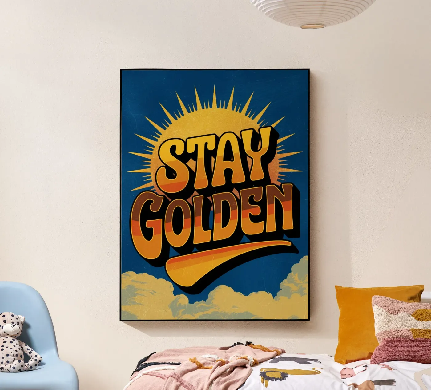 Golden bleiben Acryl-Glas von logic