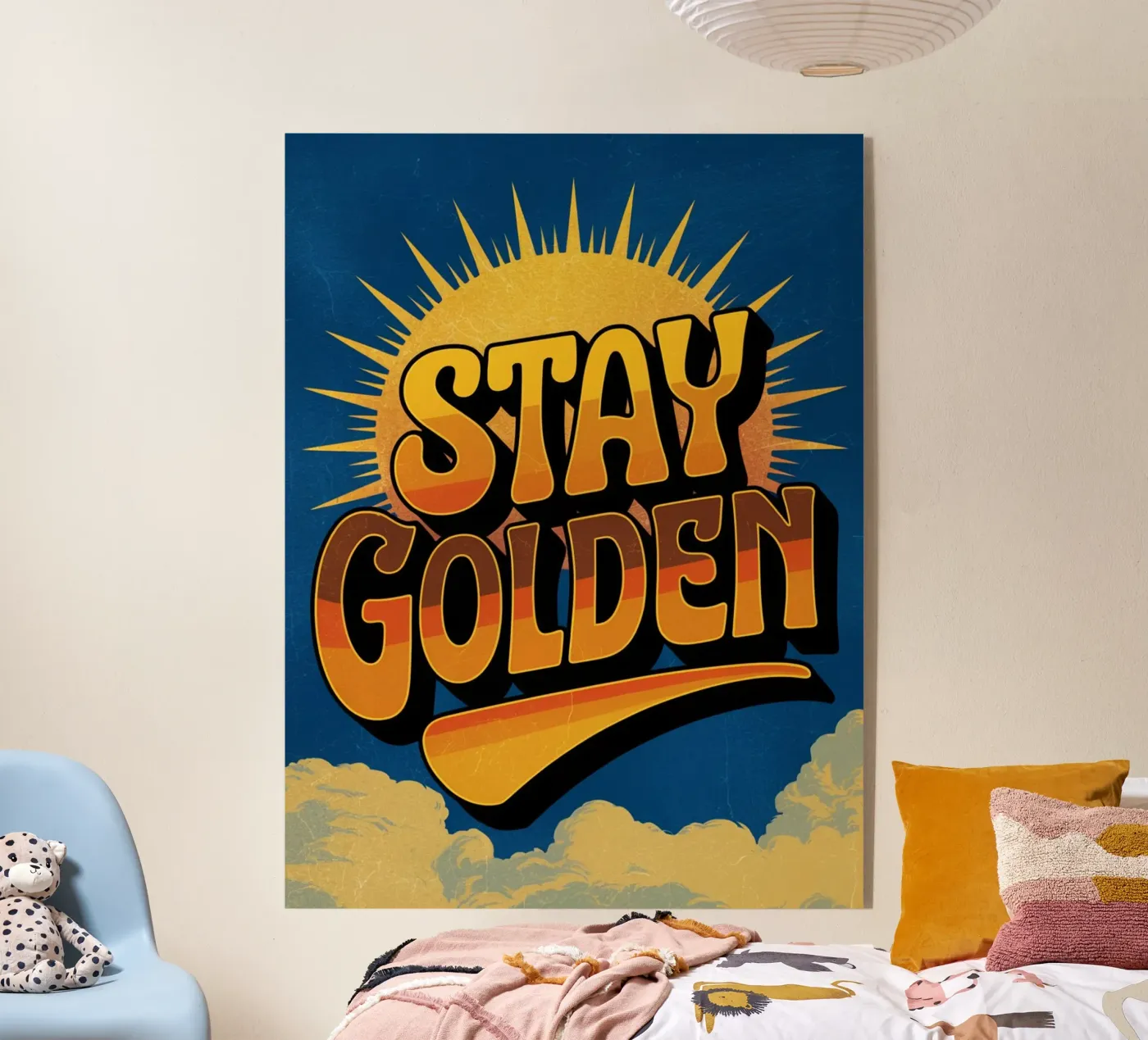 Golden bleiben Acryl-Glas von logic