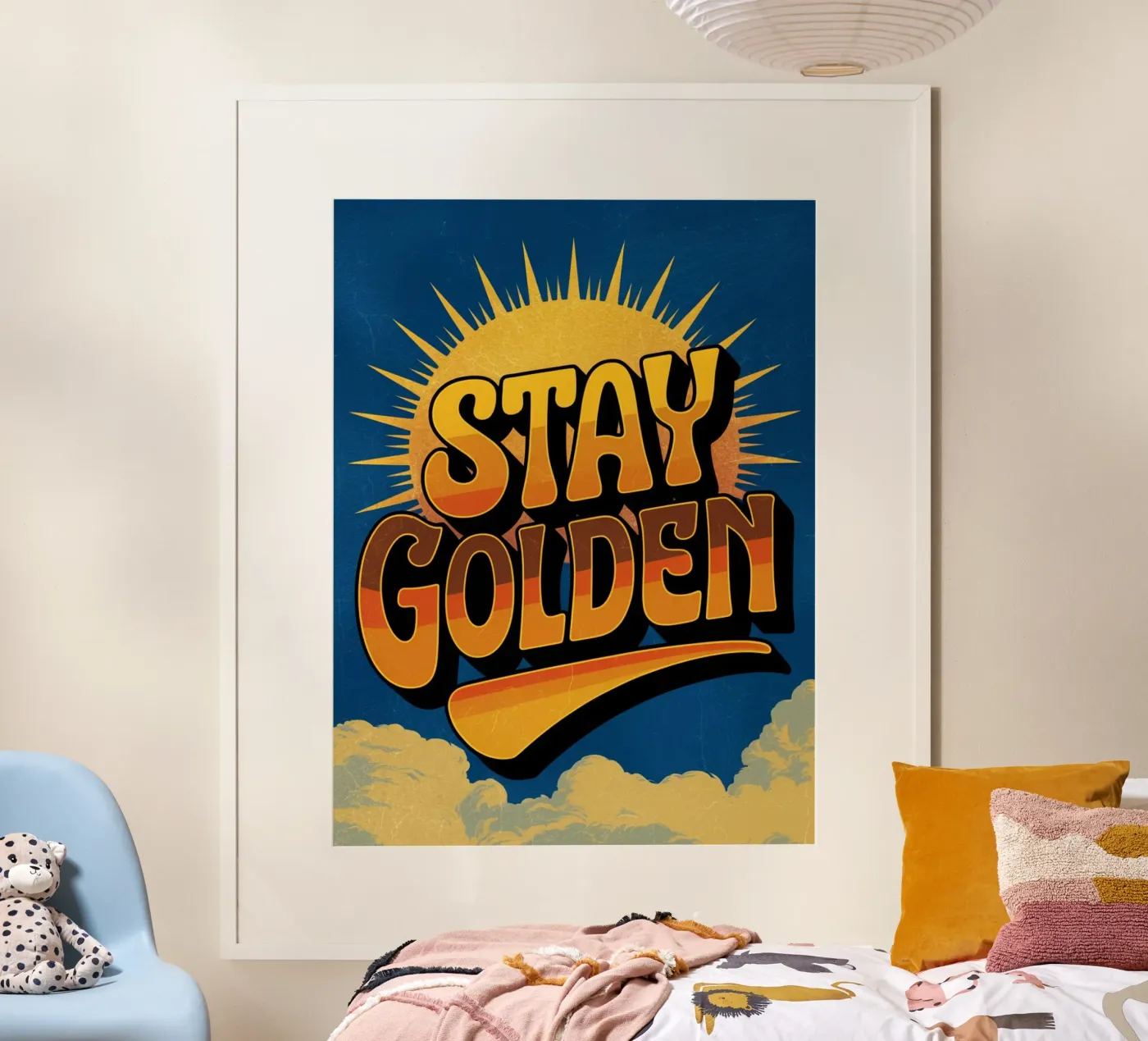 Resta d'oro poster da logic