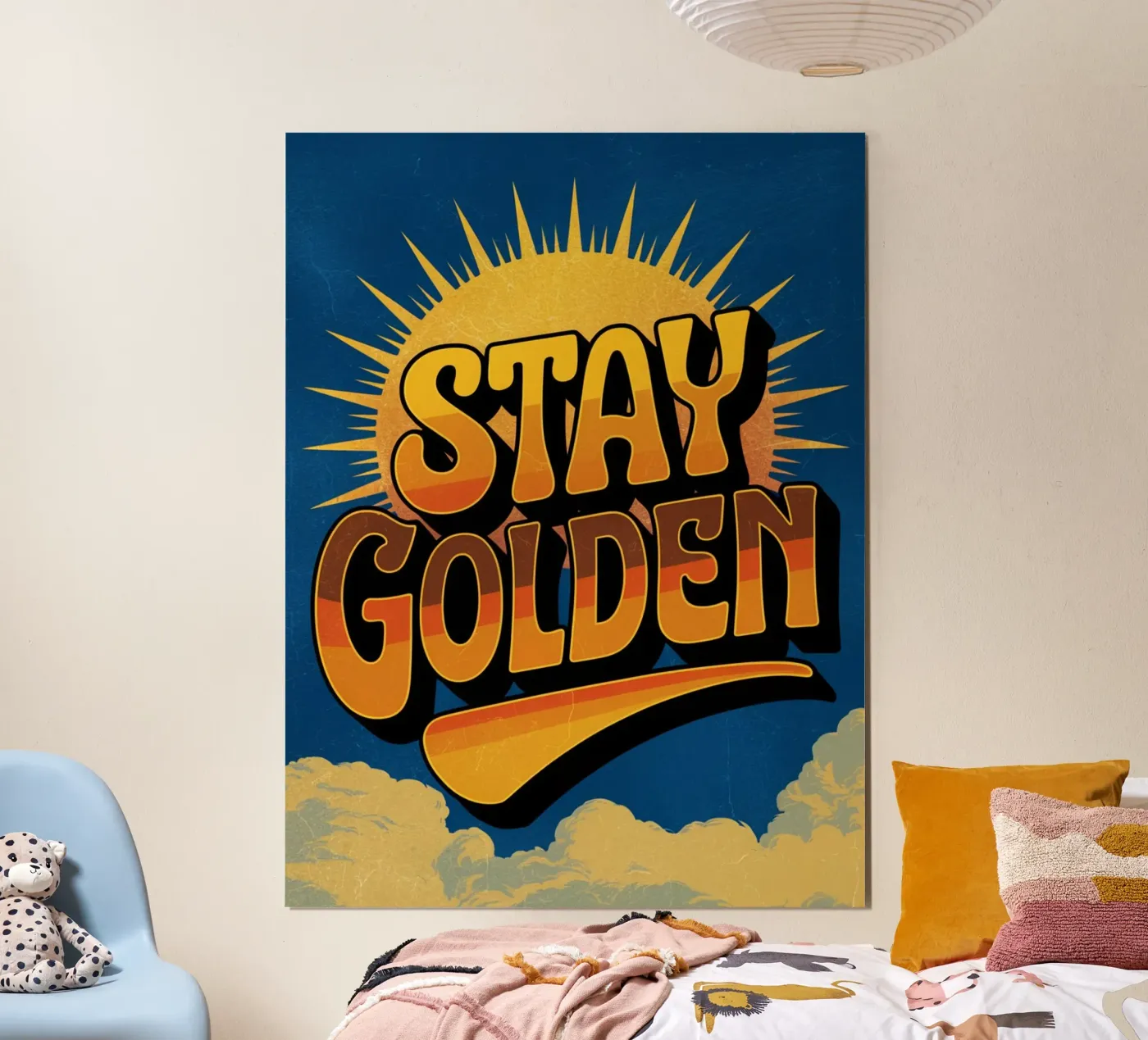 Resta d'oro poster da logic