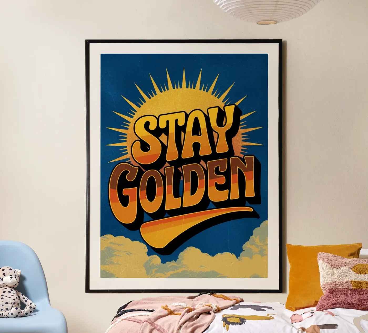 Resta d'oro poster da logic