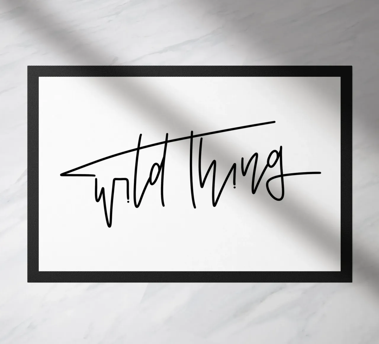 wild thing zerbino da LIMITED EDITION LETTERS