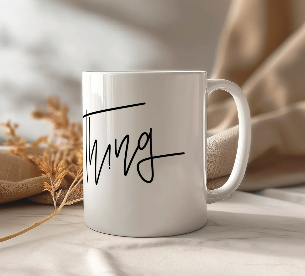 wild thing tazza in ceramica da LIMITED EDITION LETTERS