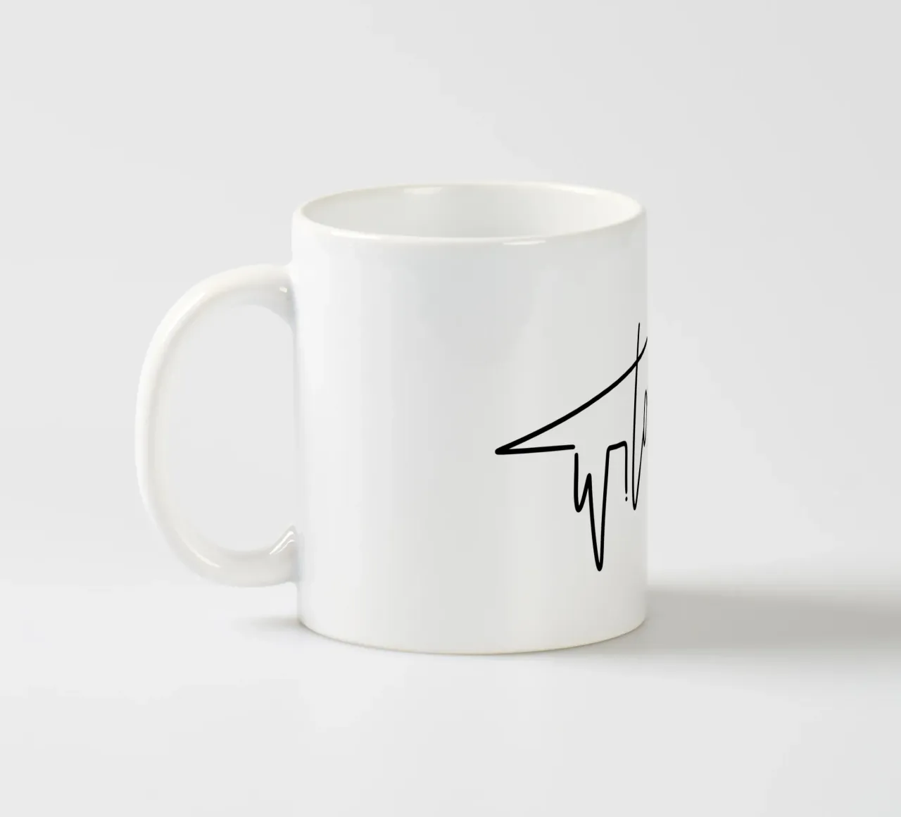 wild thing tazza in ceramica da LIMITED EDITION LETTERS