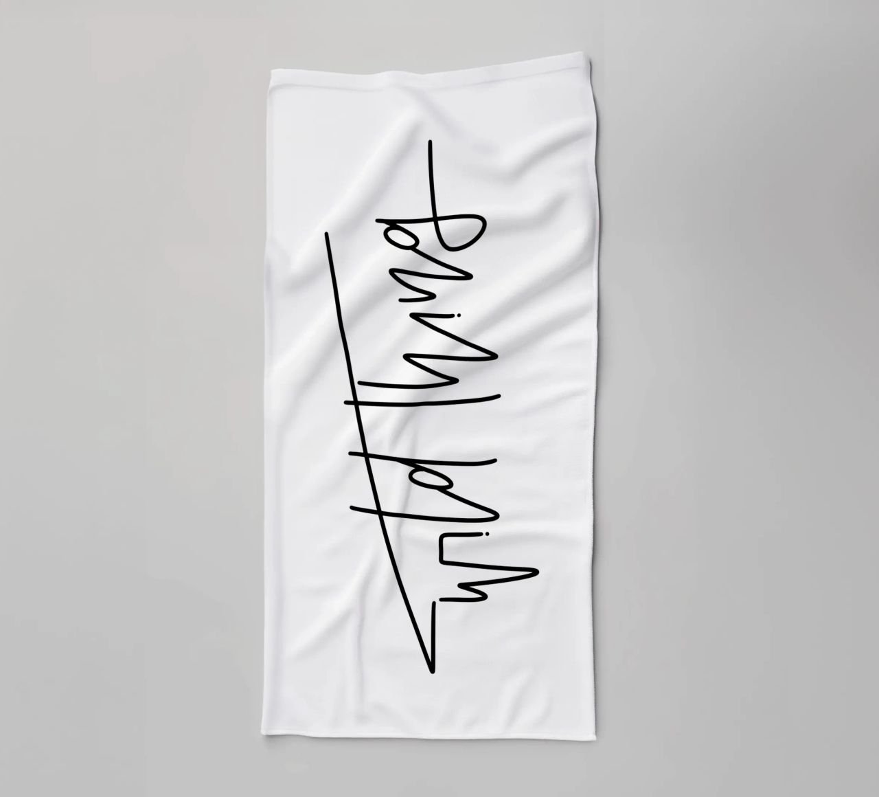 wild thing asciugamano da bagno da LIMITED EDITION LETTERS