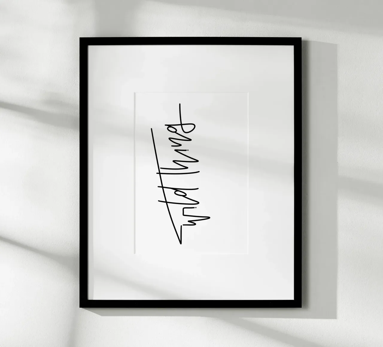 wild thing poster da LIMITED EDITION LETTERS