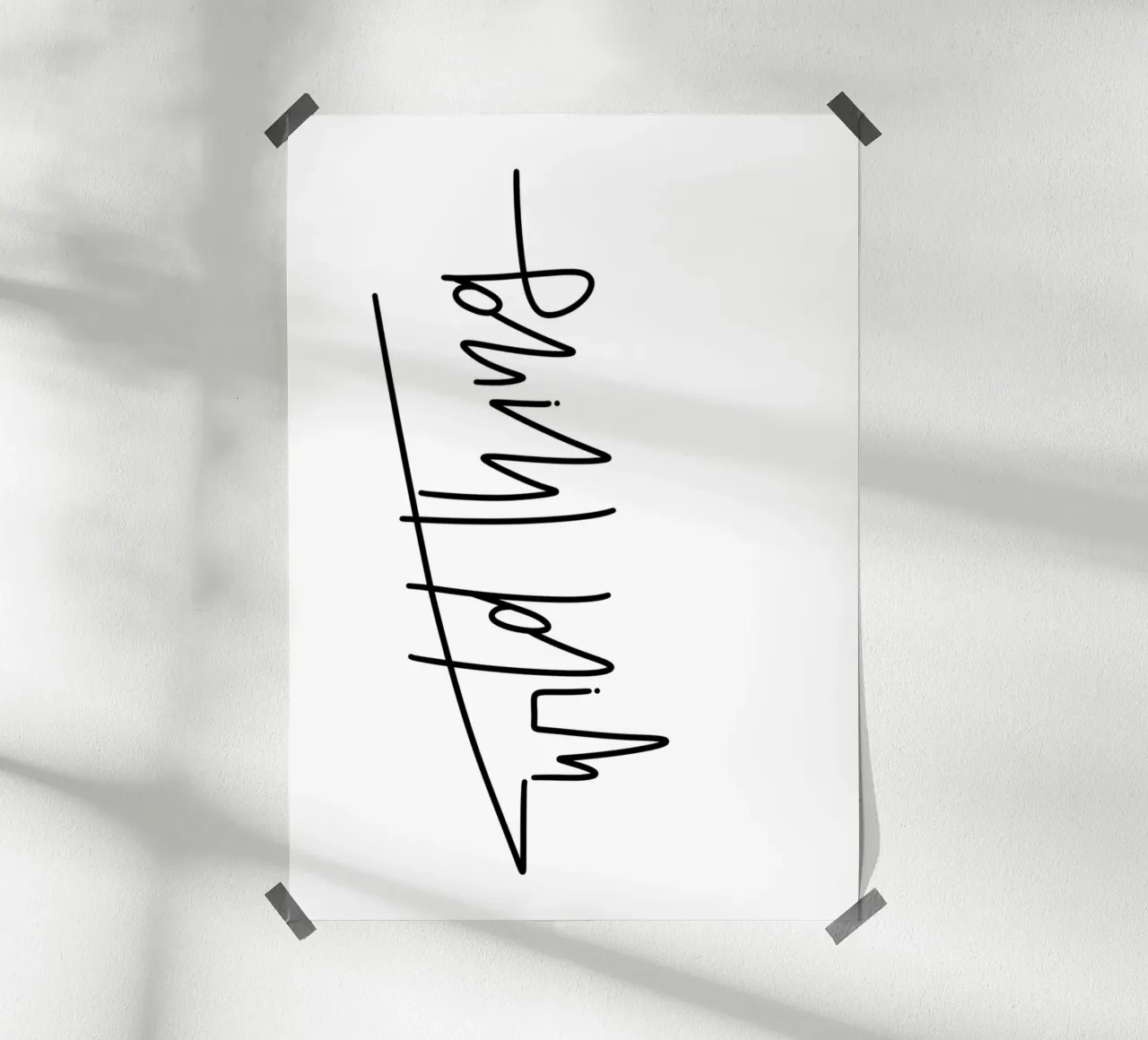 wild thing carta hahnemühle da LIMITED EDITION LETTERS