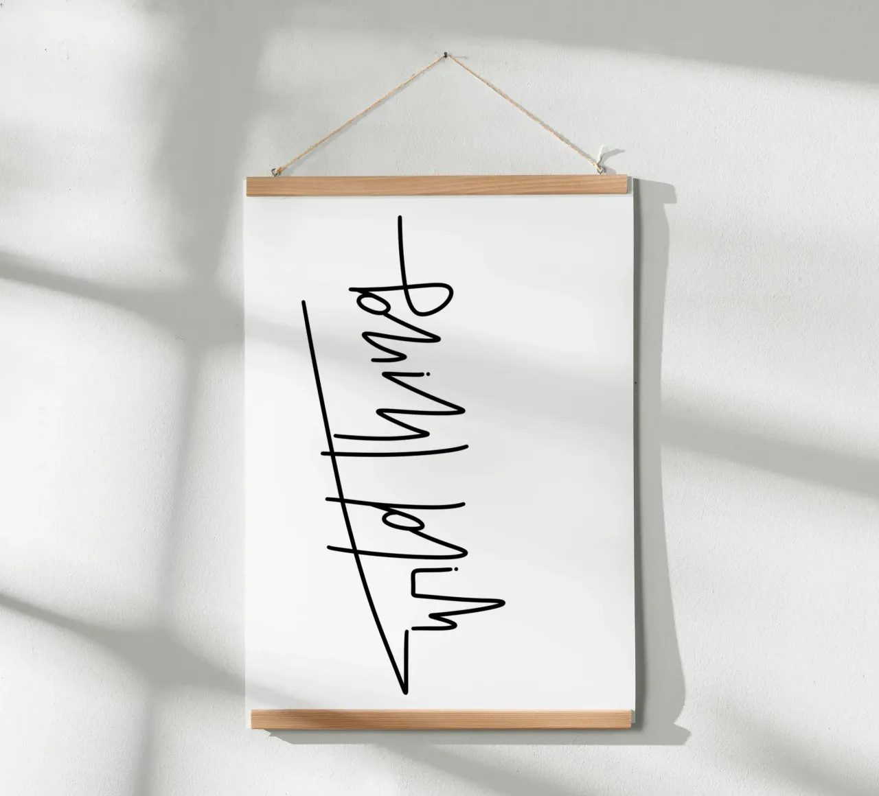 wild thing poster da LIMITED EDITION LETTERS