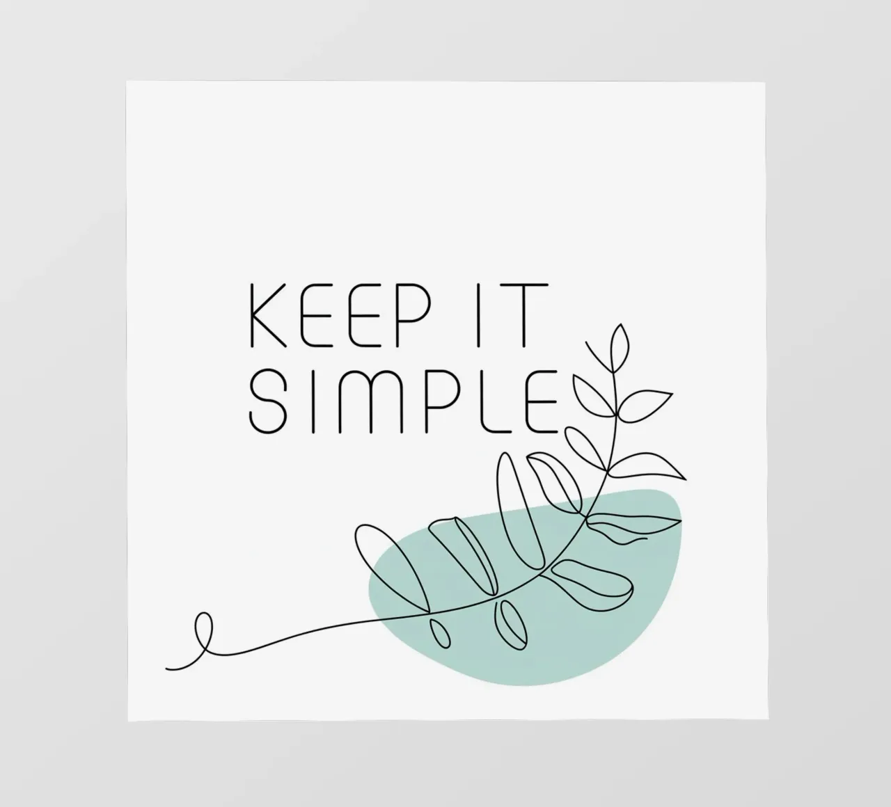 Keep It Simple pellicola backlit da logic